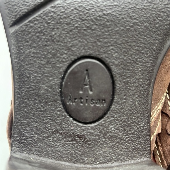 Clarks Artisan Brown Suede Slip On Mules Size 11 CM4591 - Picture 8 of 11